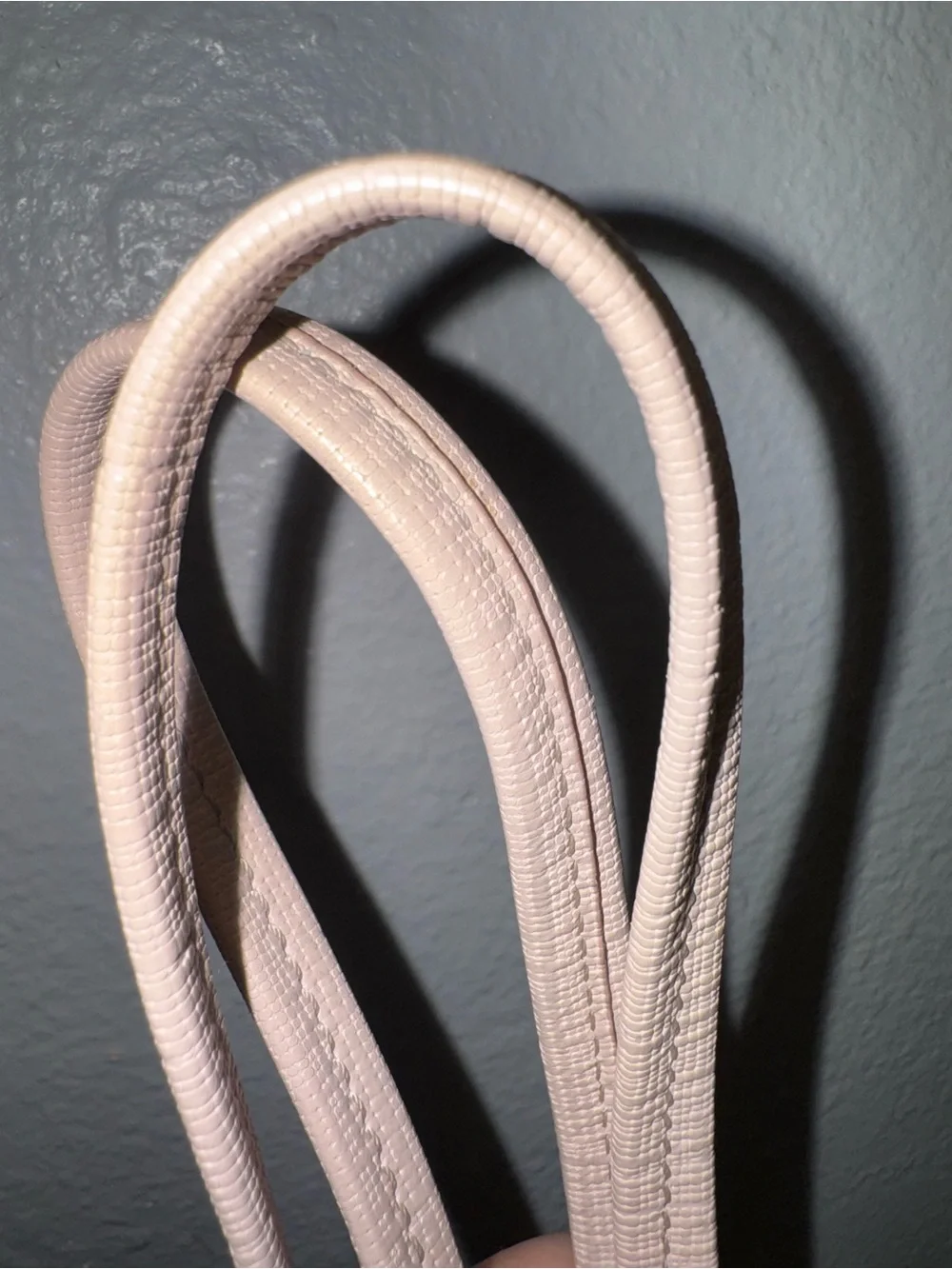 Alexander McQueen Pale Pink Saffiano Leather Large Tote Bag ✅AUTHENTIC ✅ - Picture 5 of 8